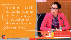 Dr. Nora Hammer: Anhörung im Agrarausschuss zum Entwurf des Tierhaltungskennzeichnungsgesetzes am 16. Januar 2023